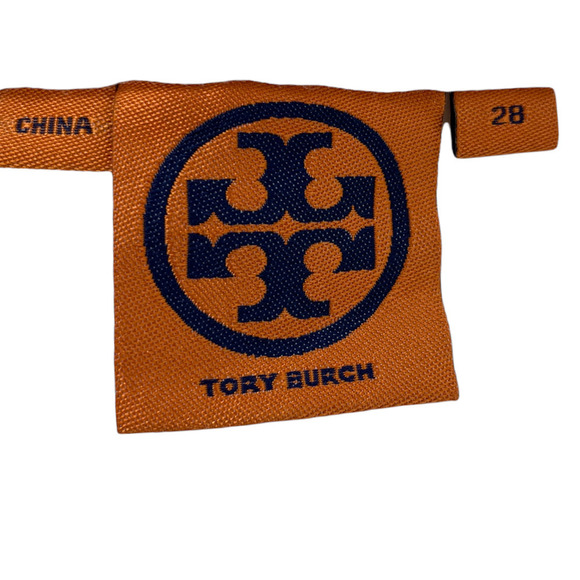 𝅺new TORY BURCH WHITE IZZY CROP ANKLE JEANS - Picture 8 of 8